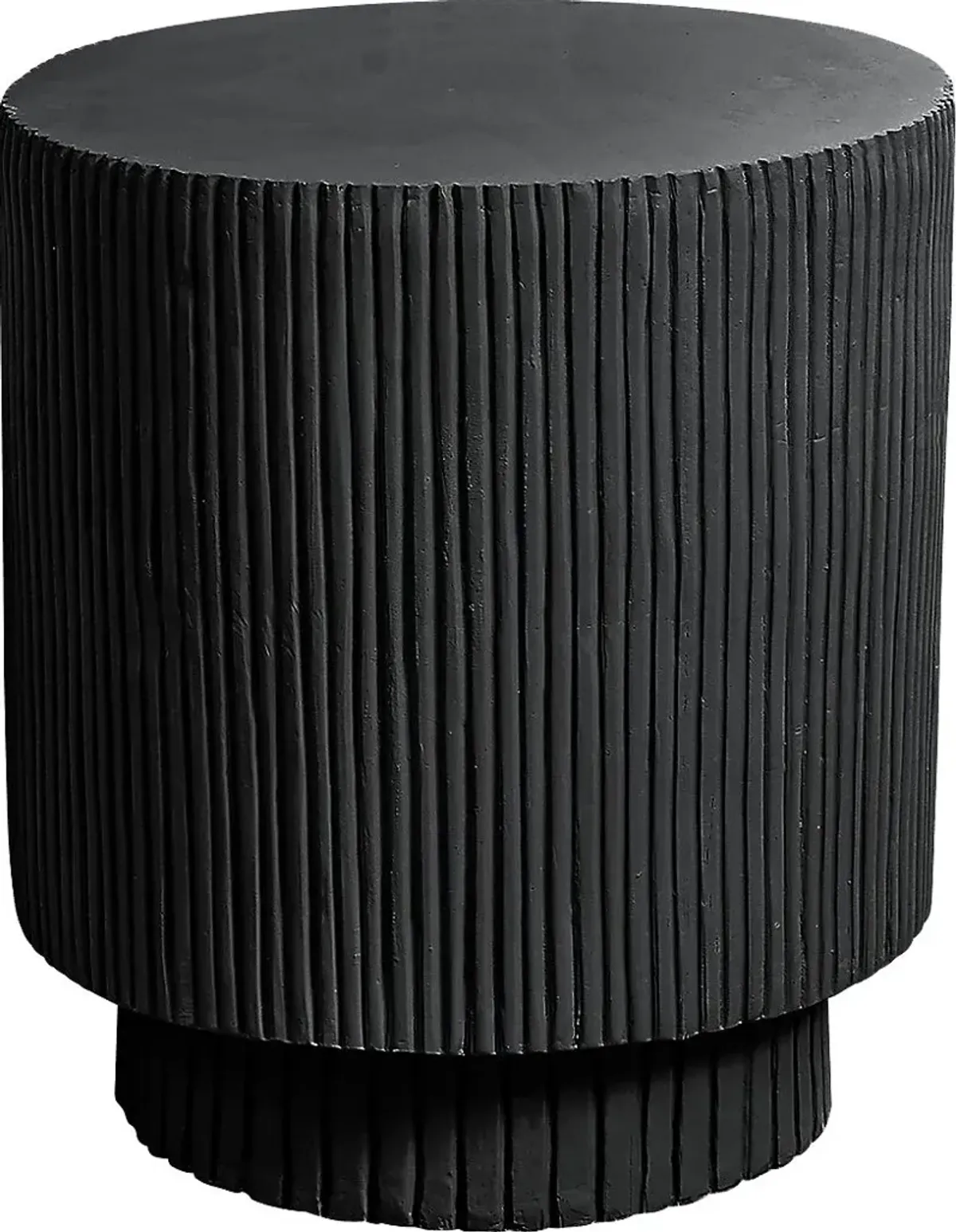 Outdoor Tucany Black End Table