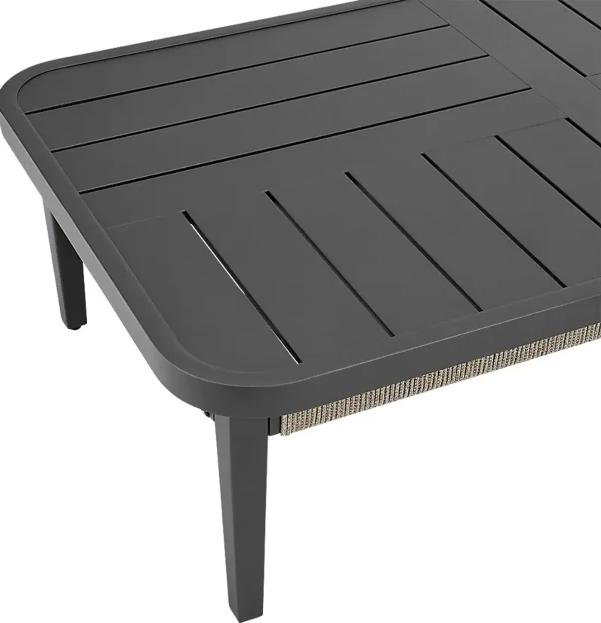 Outdoor Virdover Gray Cocktail Table