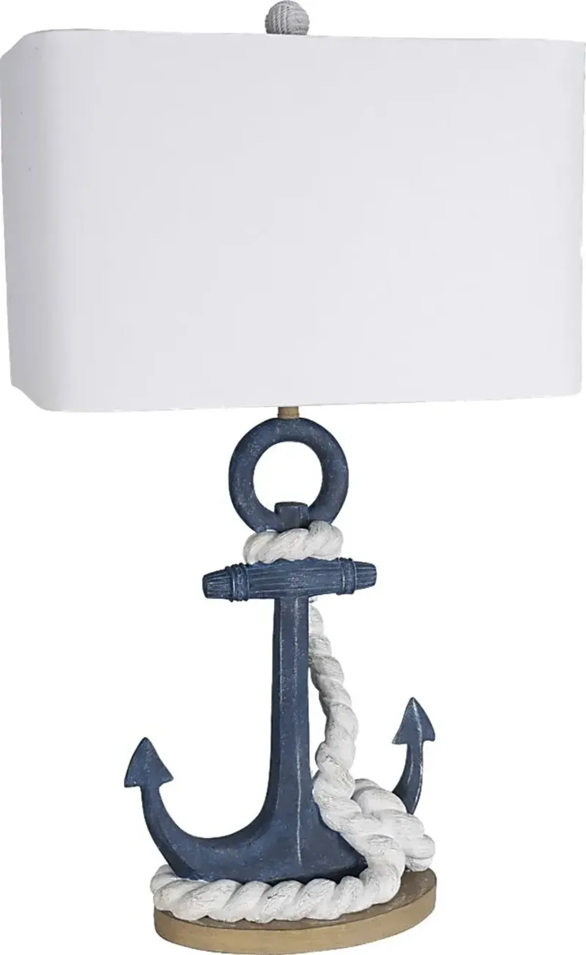 Anchor Landing Blue Lamp