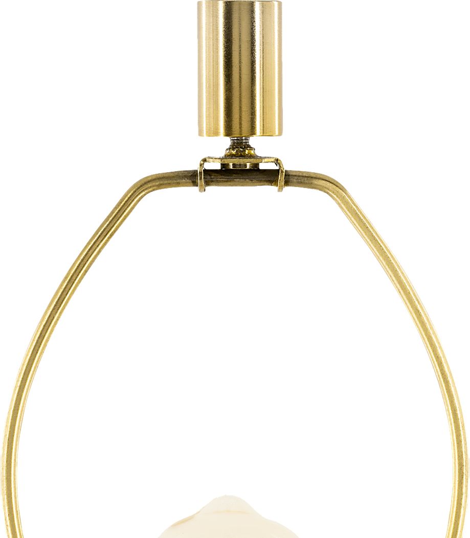 Elizabeth Lane Gold Lamp