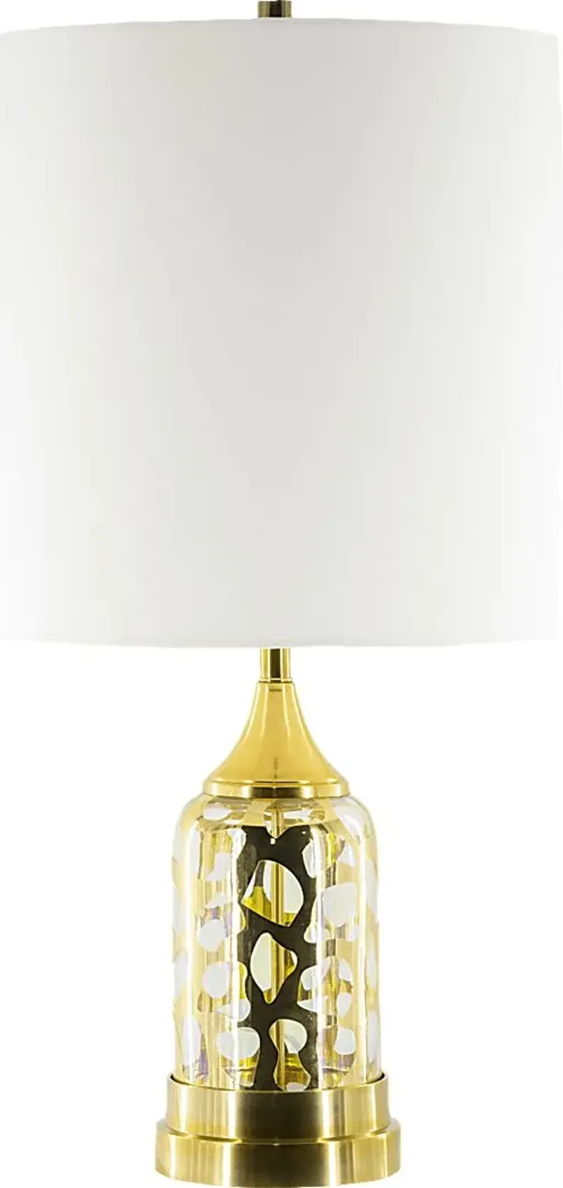 Elizabeth Lane Gold Lamp