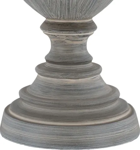 Granite Circle Gray Lamp
