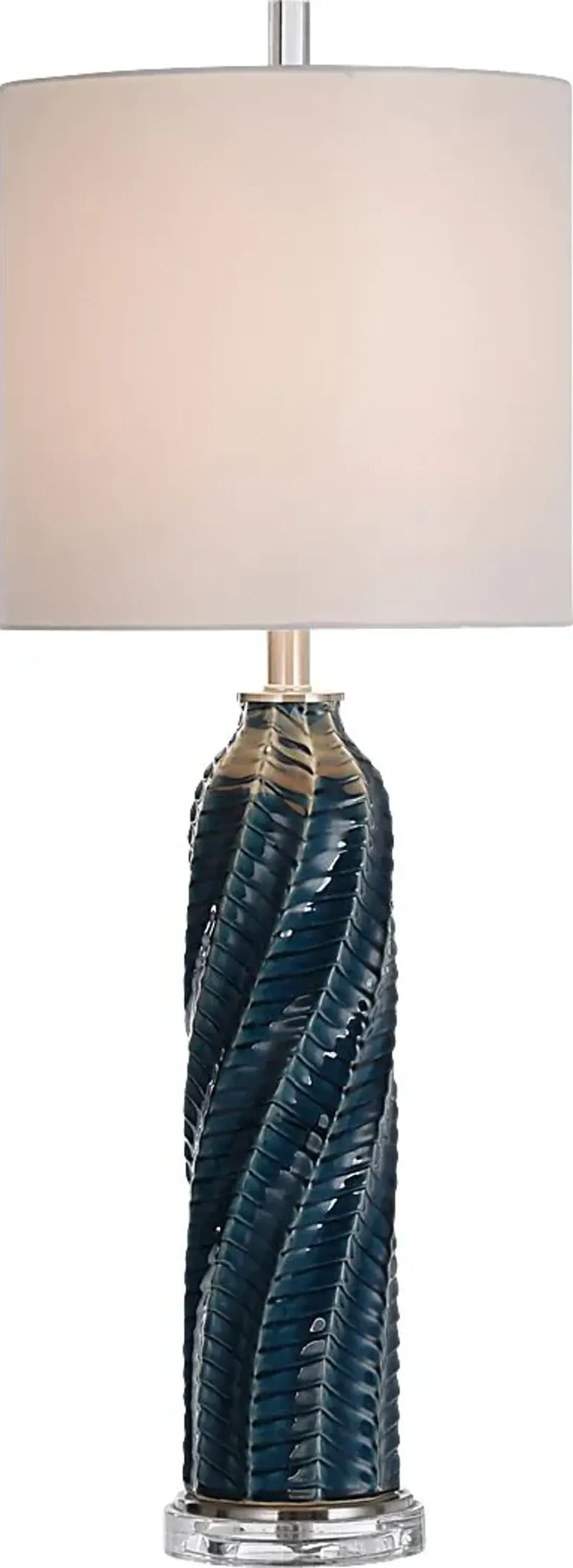 Safira Avenue Blue Lamp