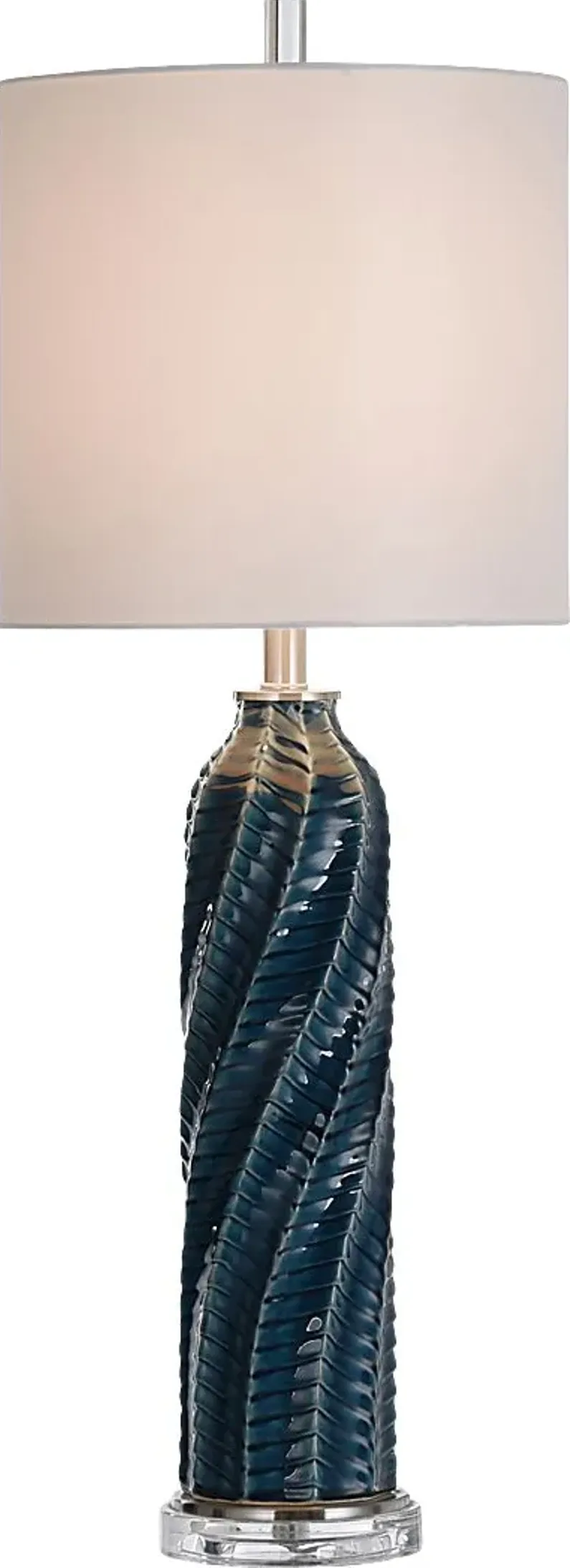 Safira Avenue Blue Lamp