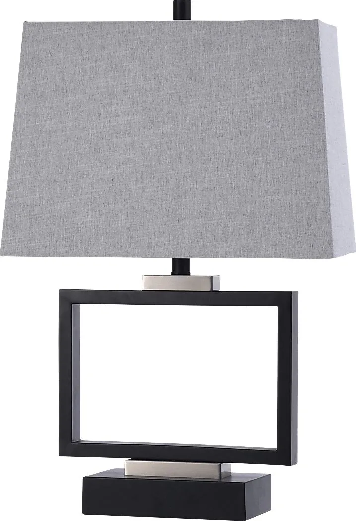 Felch Bay Black Lamp