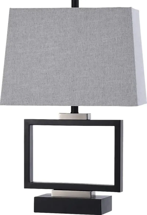 Felch Bay Black Lamp
