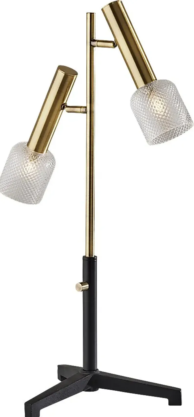Erickson Circle Brass Lamp