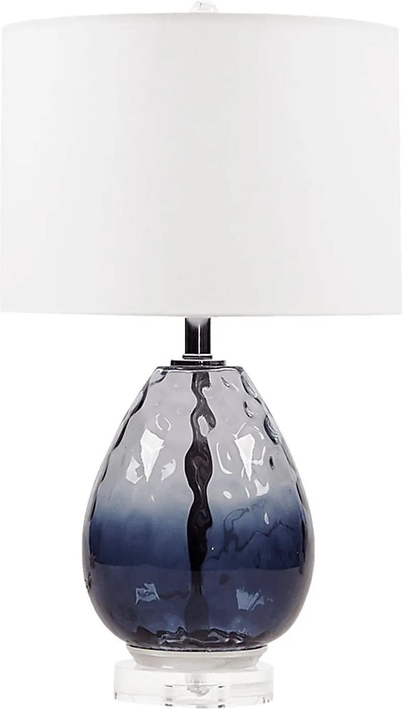 Robin Circle Blue Lamp