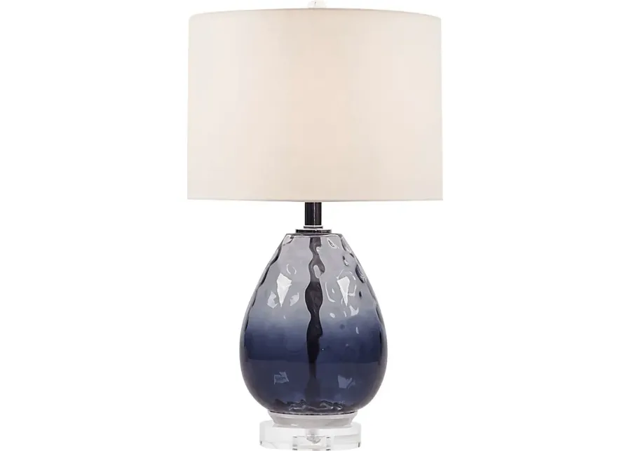 Robin Circle Blue Lamp