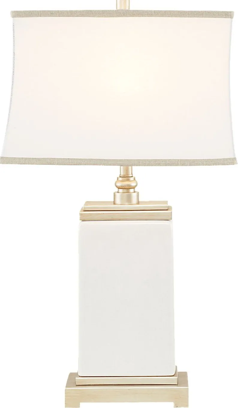 Bell Gate Ivory Lamp