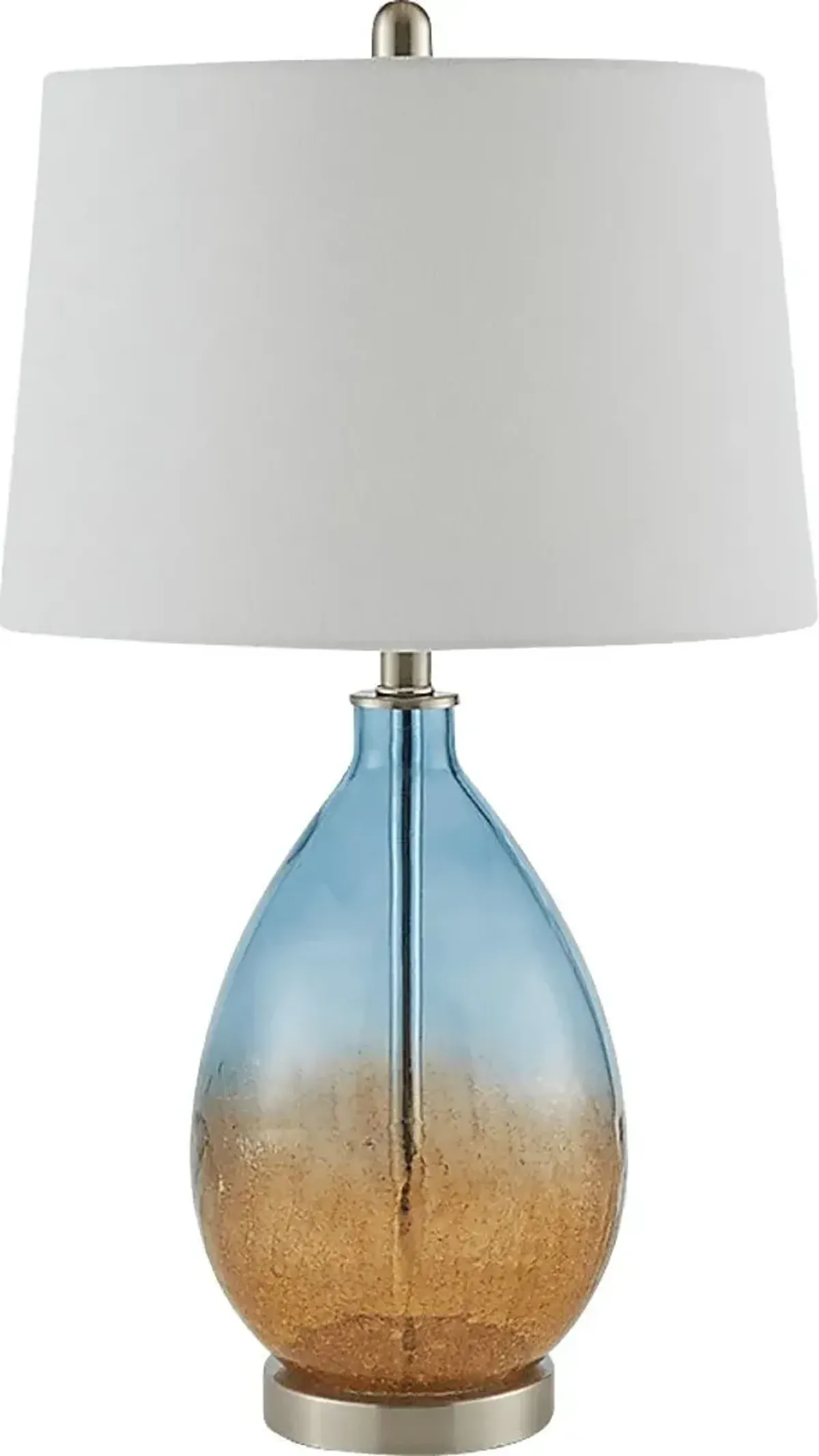 Justice Alley Blue Lamp, Set of 2