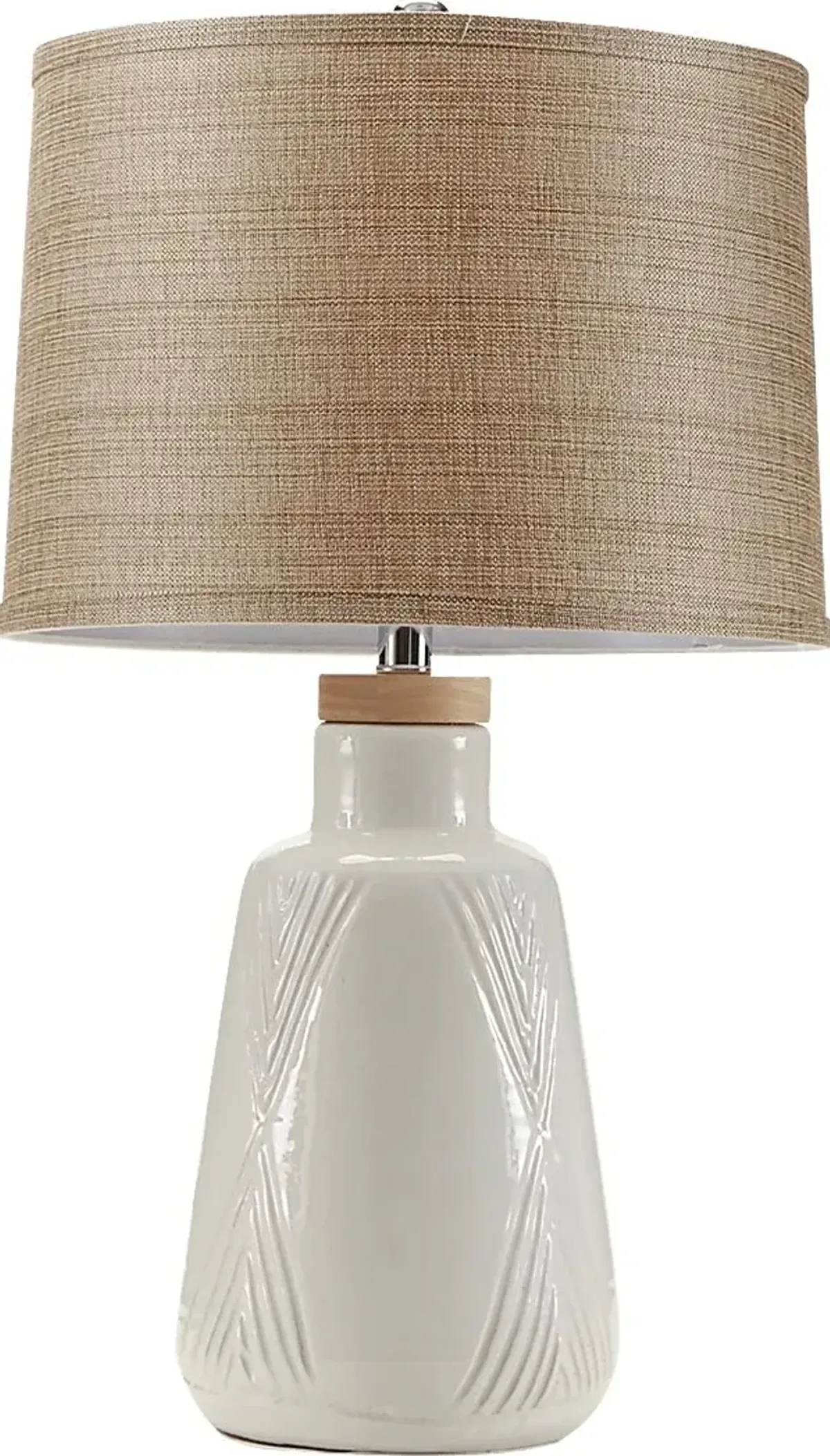 Edsall Trail Ivory Lamp