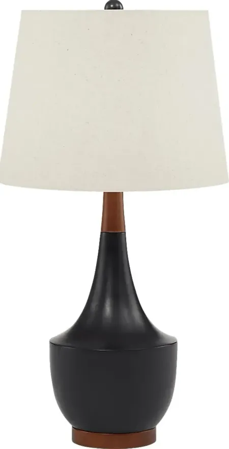 Weikel Boulevard Black Table Lamp