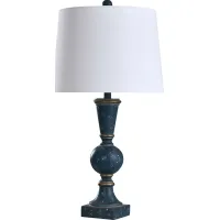 Vaughn Sea Blue Lamp