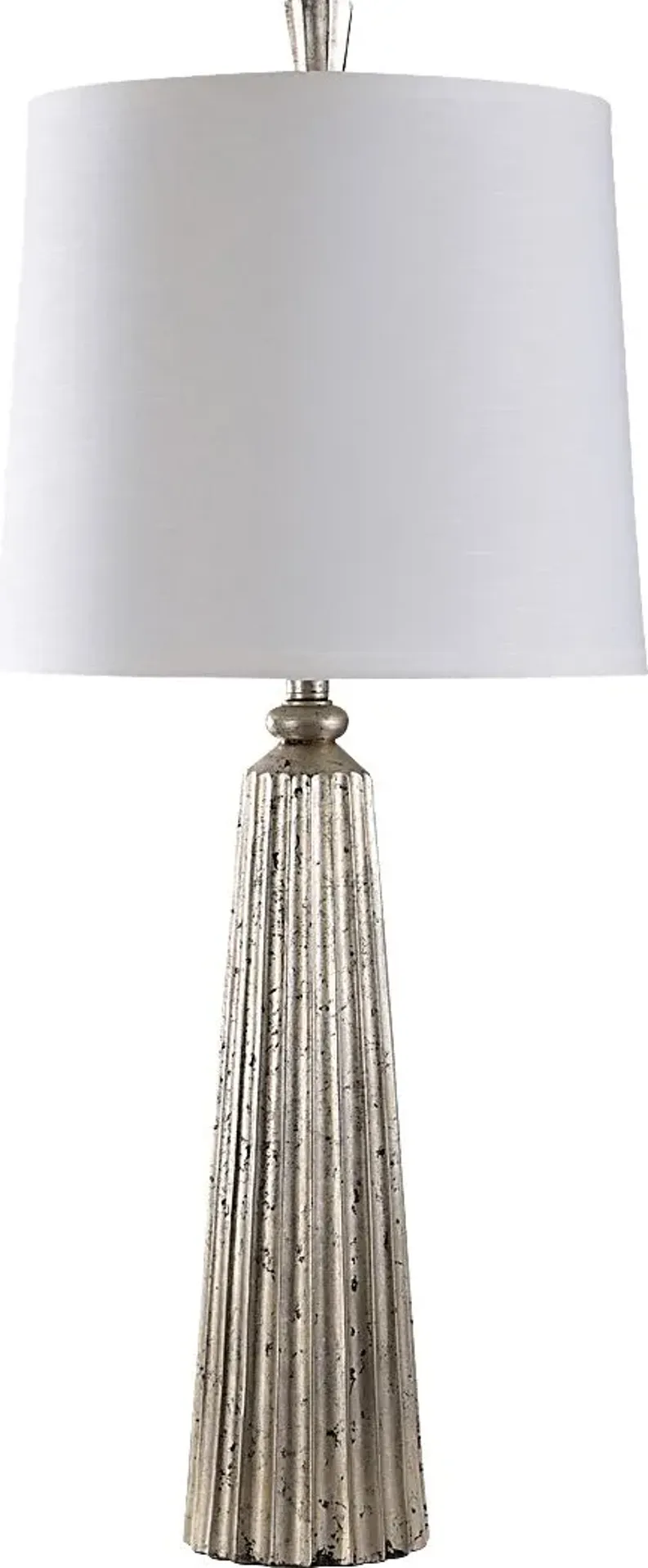 Carrizo Place Silver Lamp