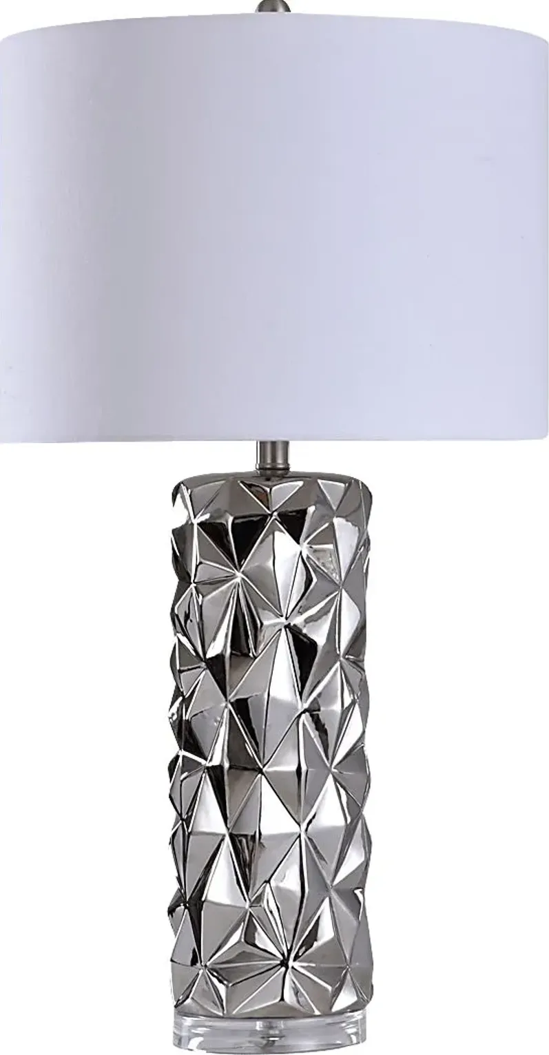 Joyner Gate Silver Lamp