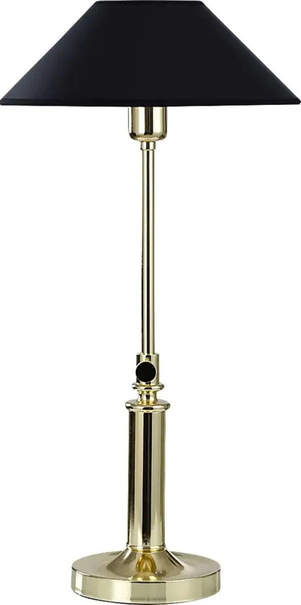 Palomar Hollow Gold Lamp