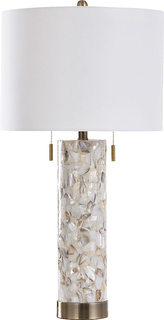 Himmer Island Ivory Lamp