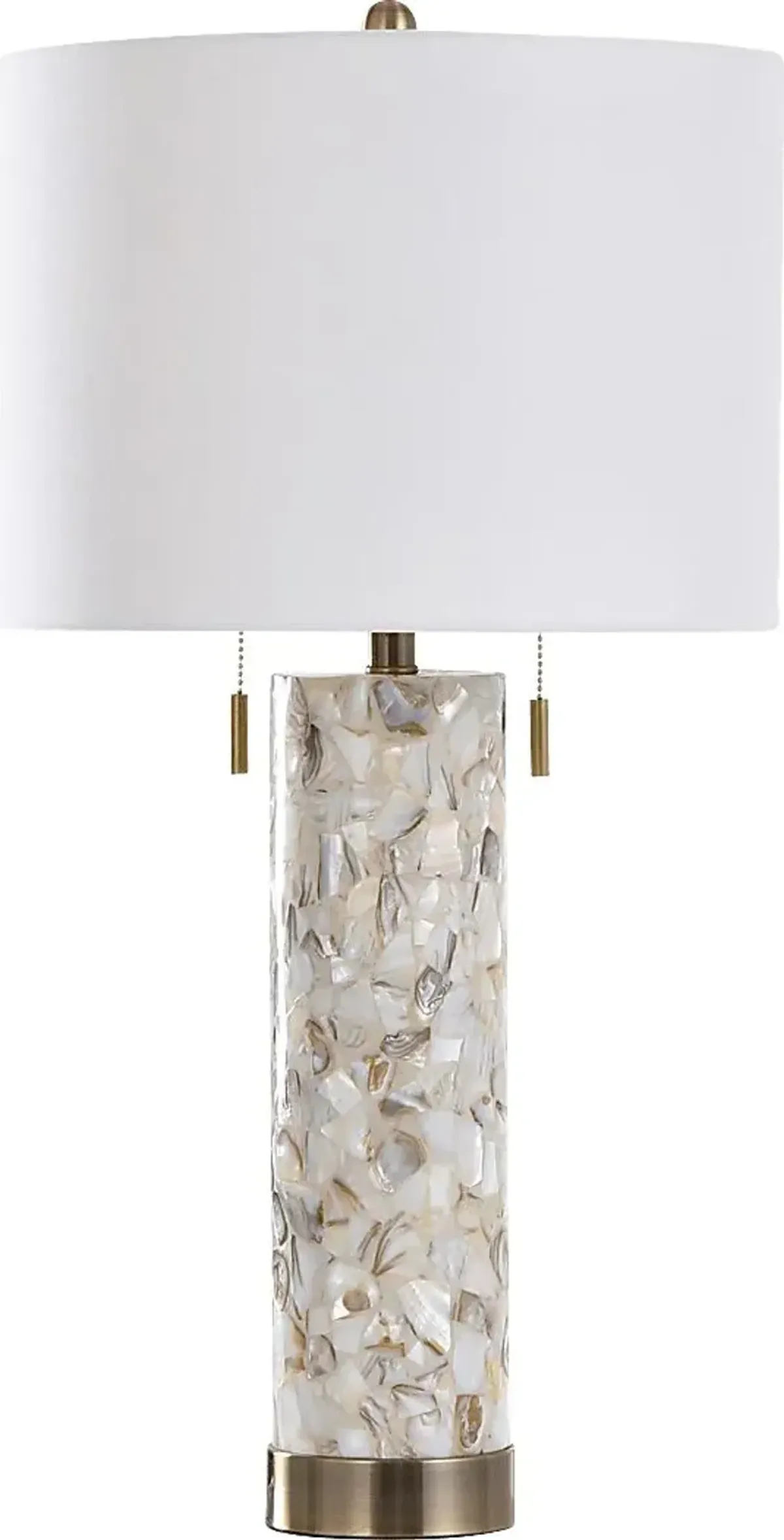 Himmer Island Ivory Lamp