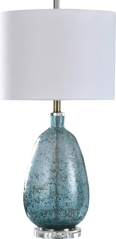 Leone Oaks Blue Lamp