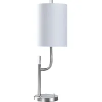 Verona Way Silver Lamp