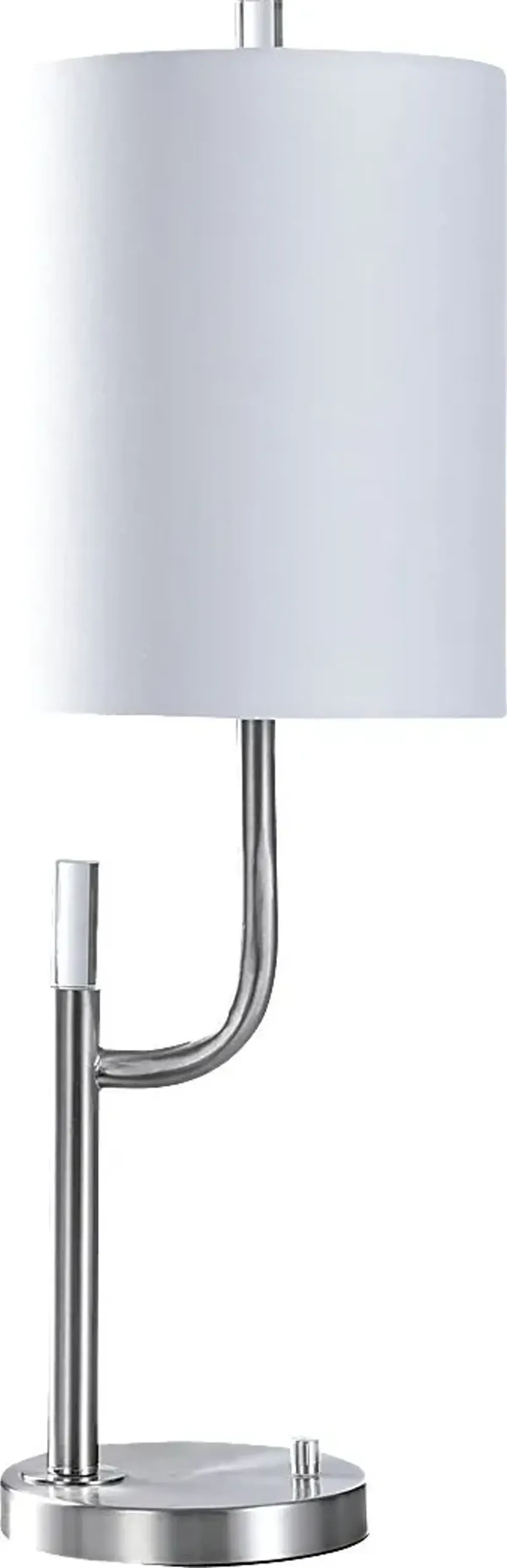 Verona Way Silver Lamp