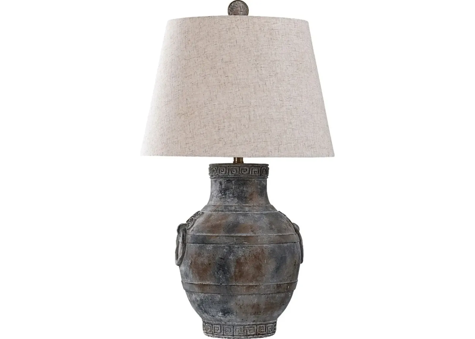 Xilo Circle Brown Lamp