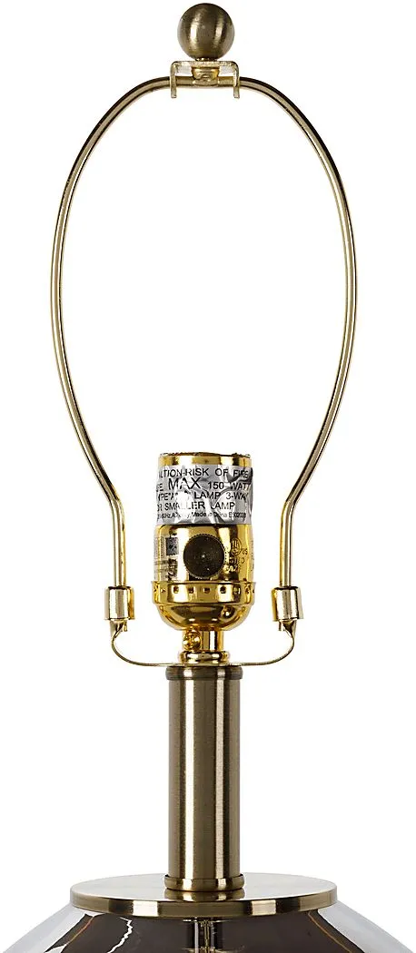 Angler Road Gold Lamp