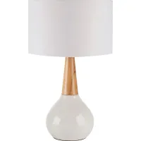Encina Street White Lamp