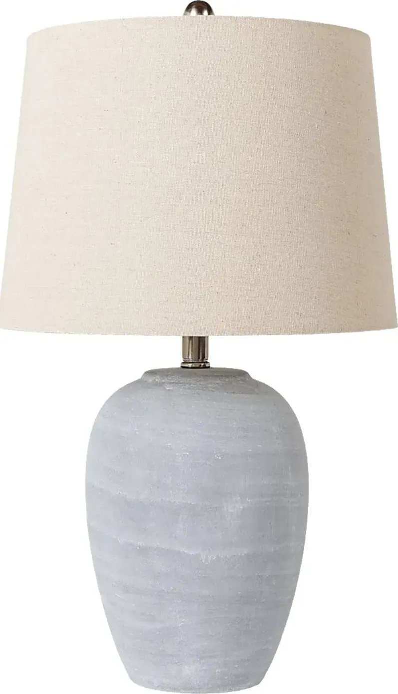 Sawday Island Blue Lamp