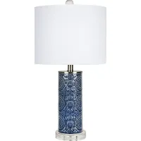 Packlan Lane Blue Lamp