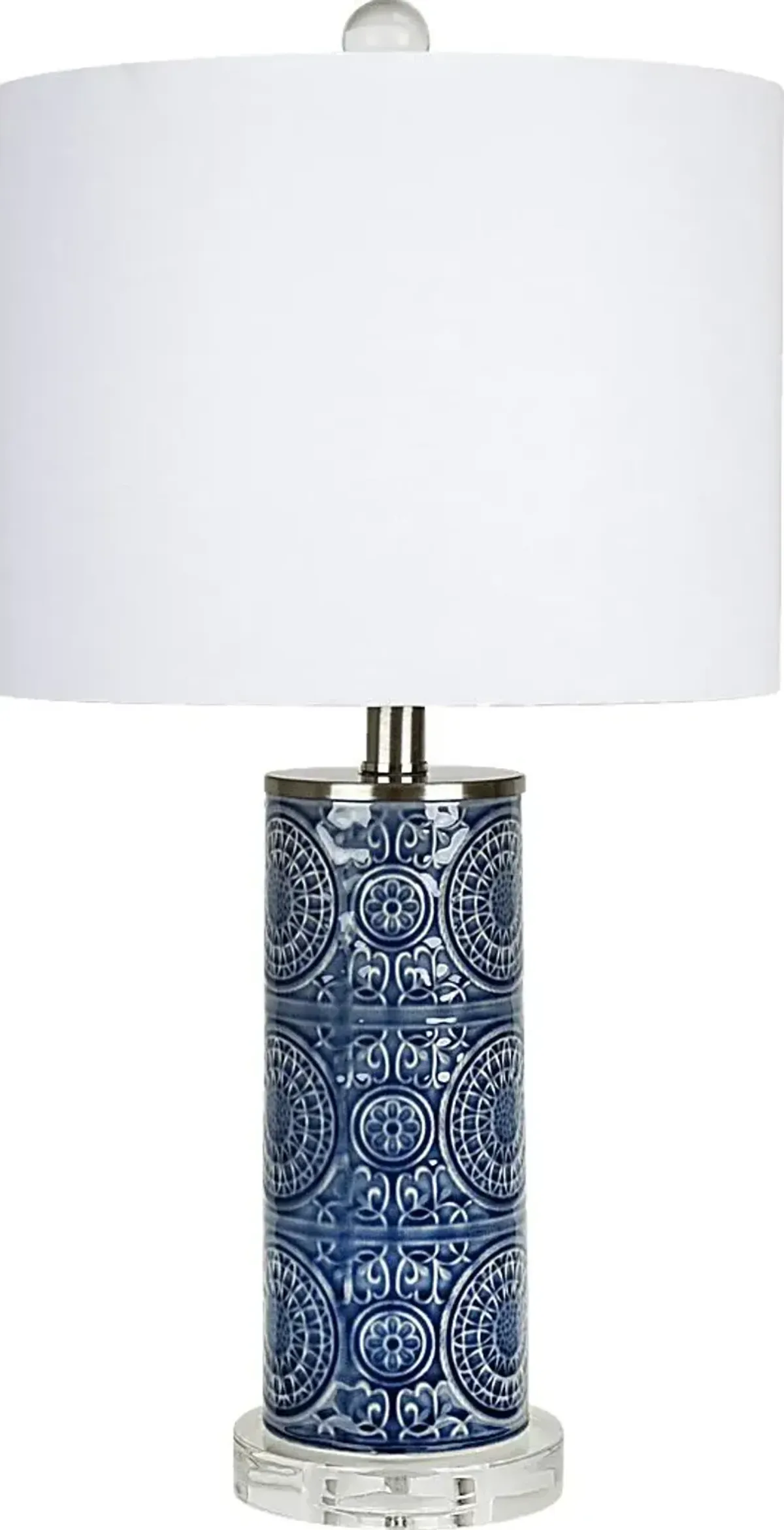 Packlan Lane Blue Lamp