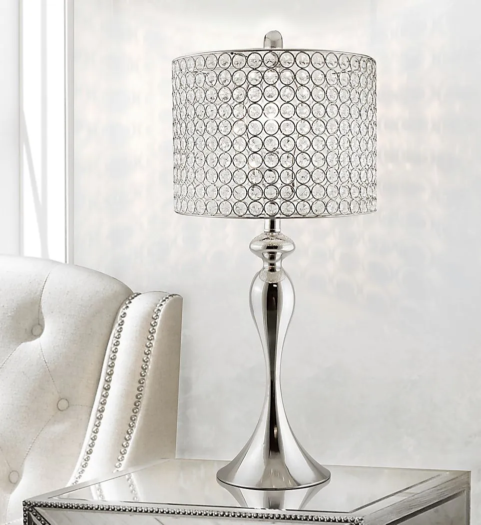 Bayshore Avenue Silver Lamp