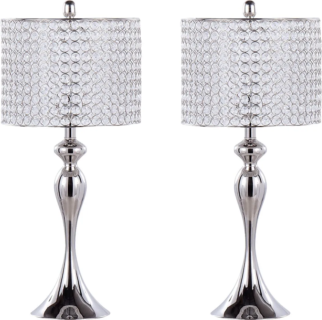 Bayshore Avenue Silver Lamp