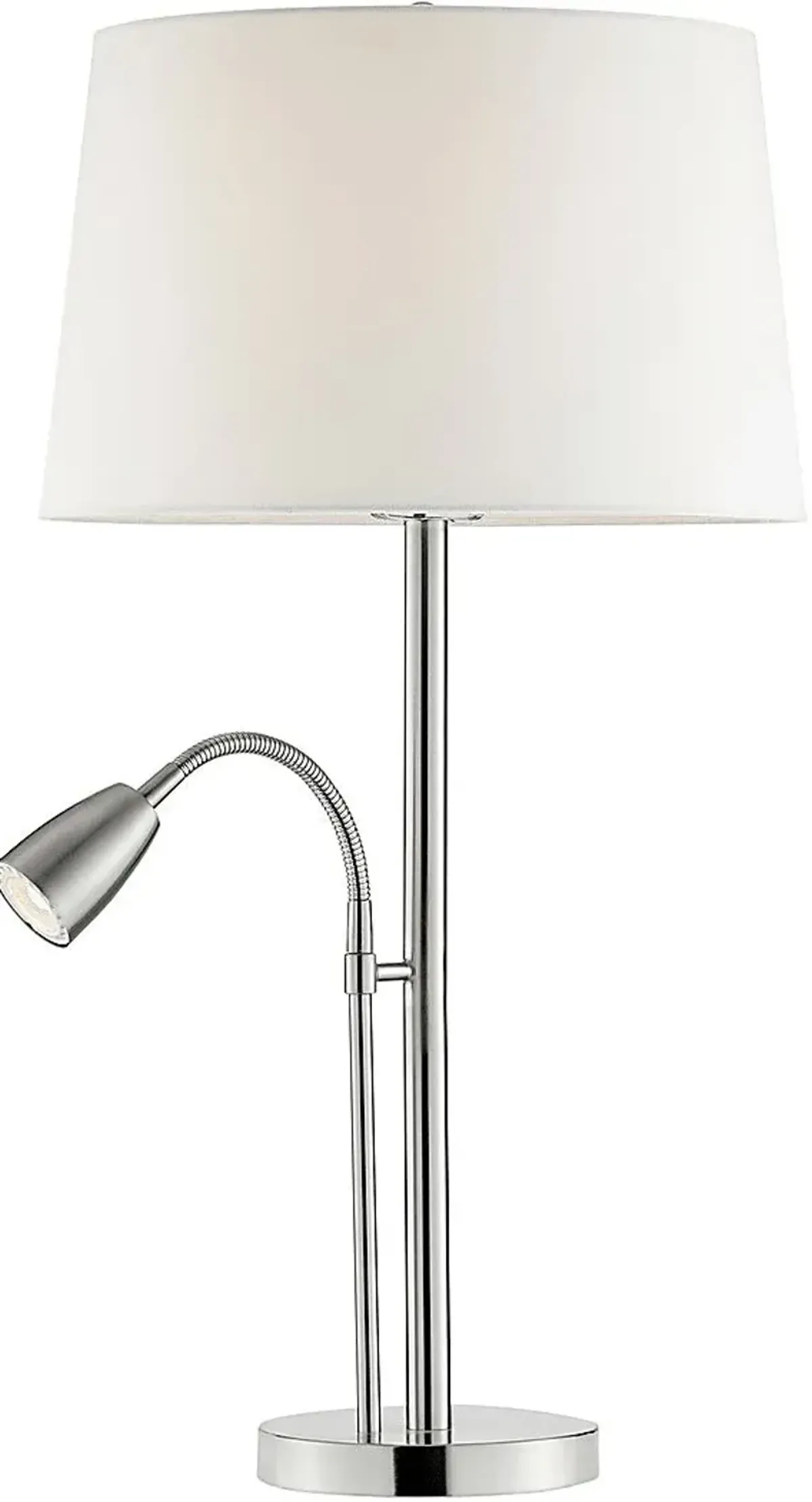 Bargello Farm Nickel Table Lamps, Set of 2