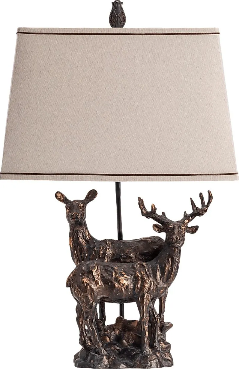 Columbia Cove Bronze Lamp