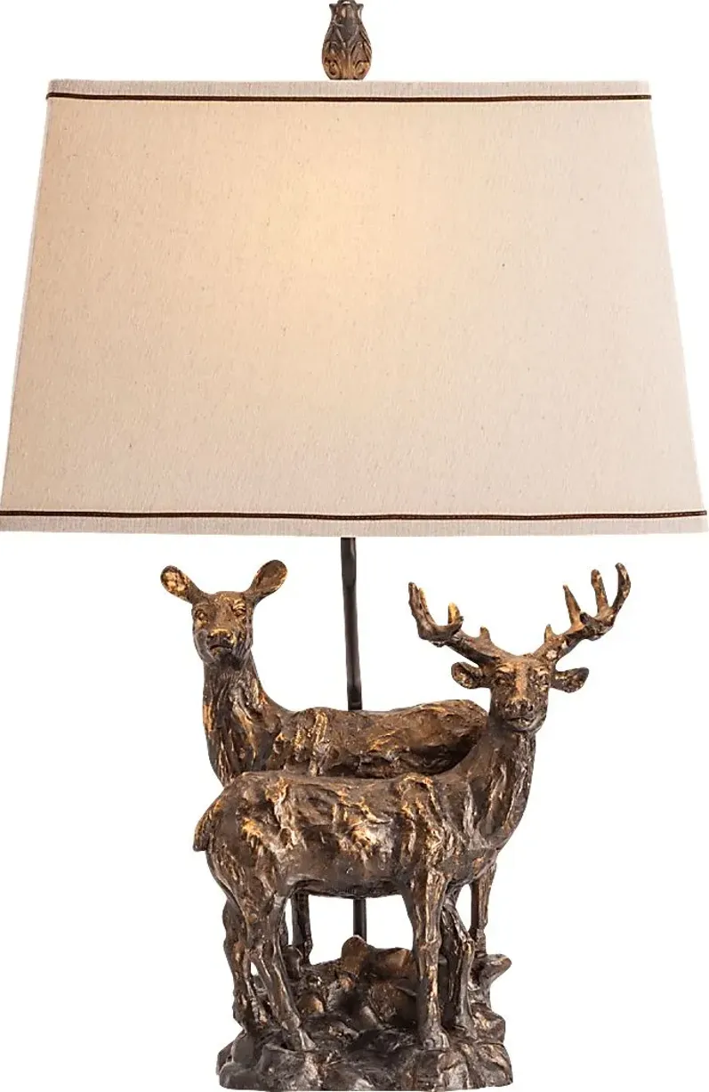 Columbia Cove Bronze Lamp