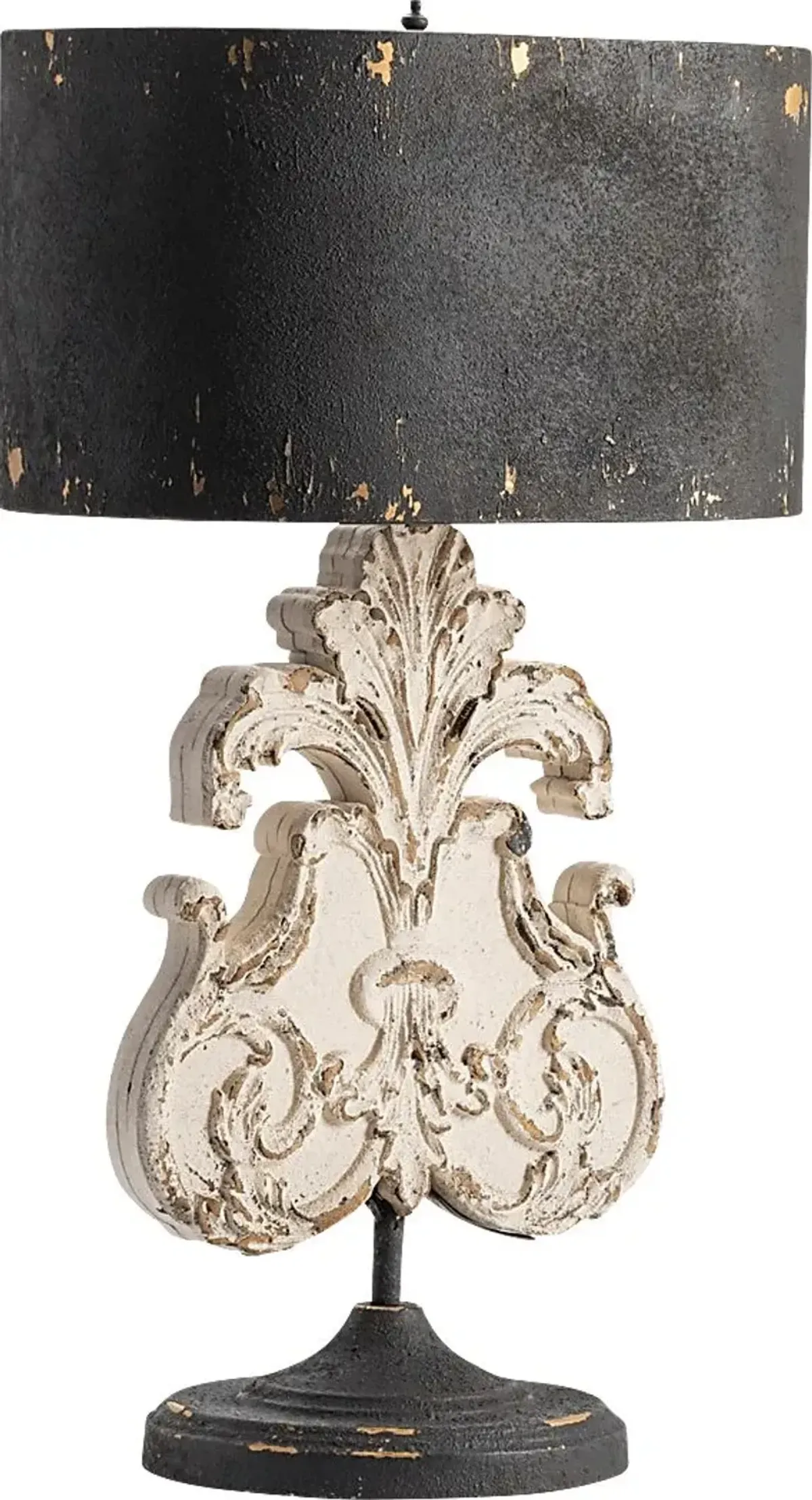 Stone Cove Black Lamp