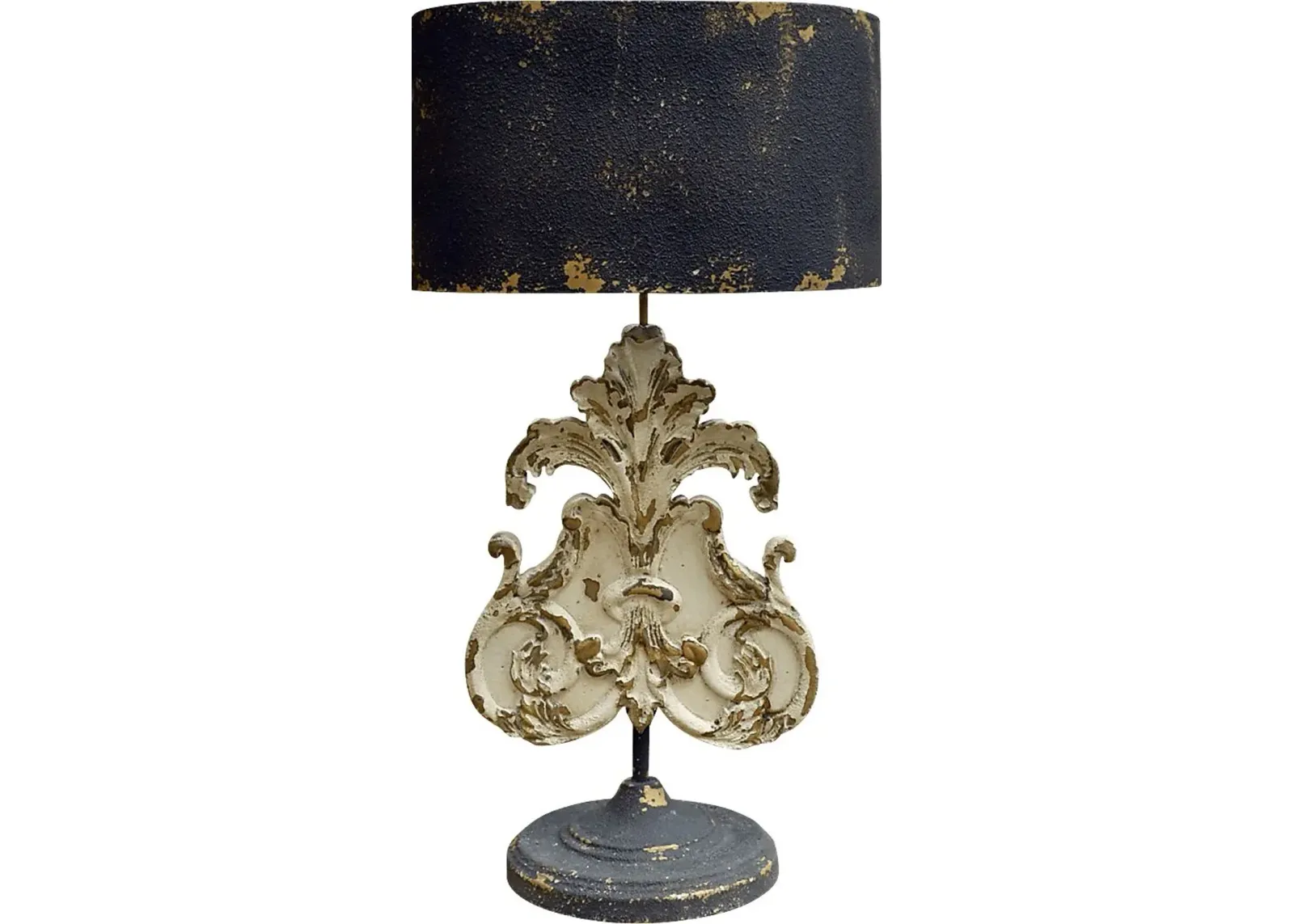 Stone Cove Black Lamp