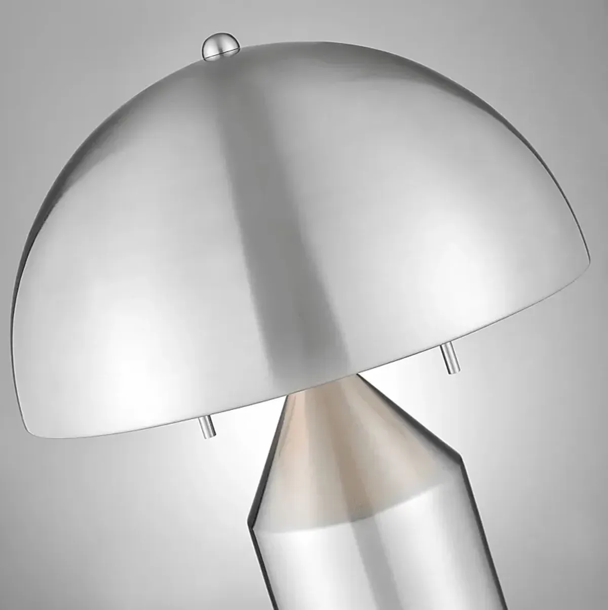 Fowler Bend Nickel Lamp