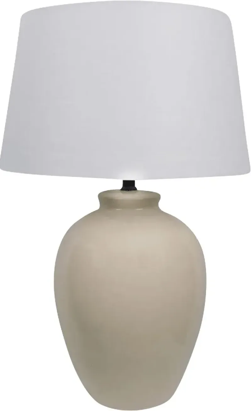 Dillard Court Ivory Lamp