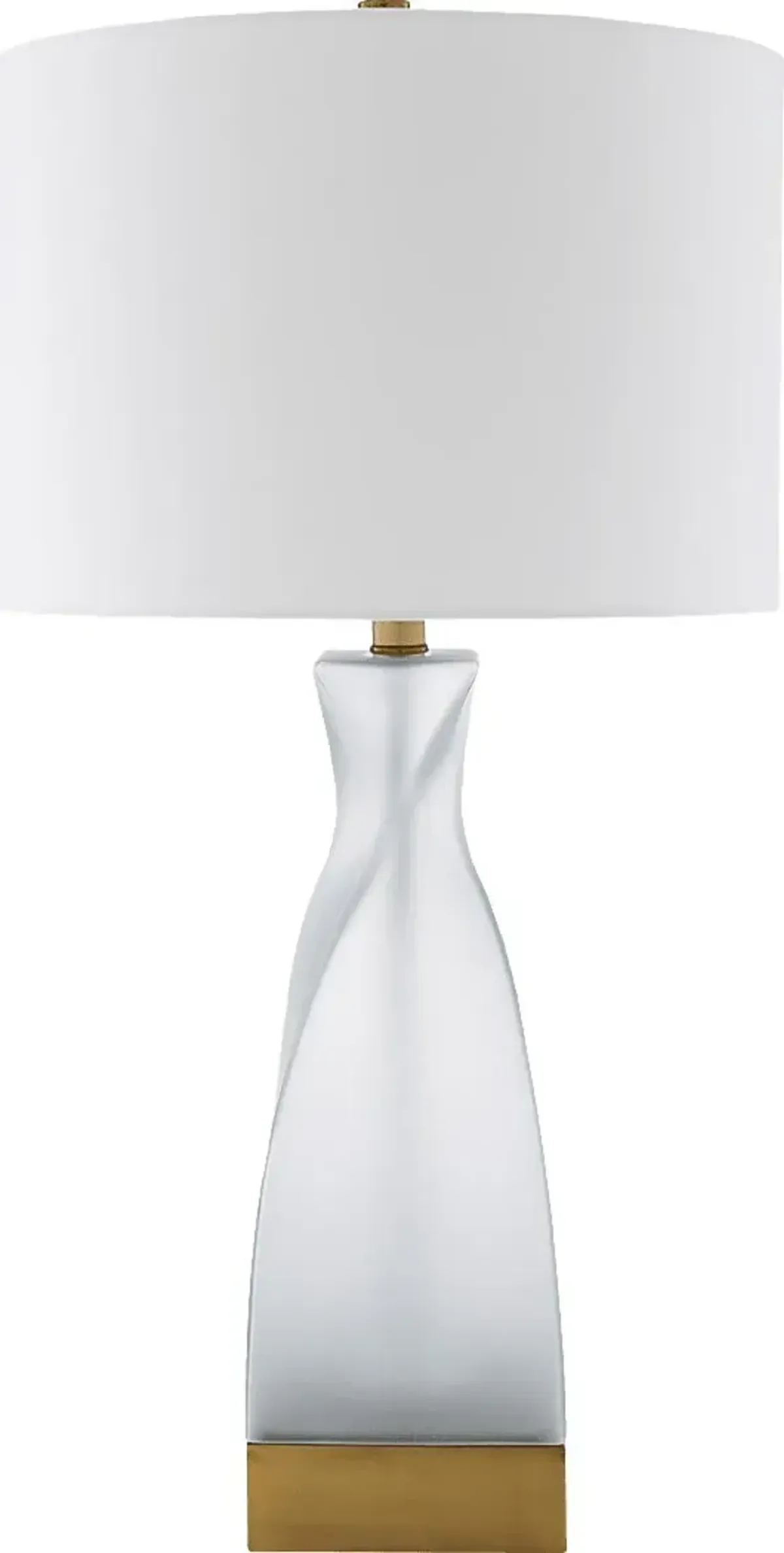 Cameo Cove Glass Lamp