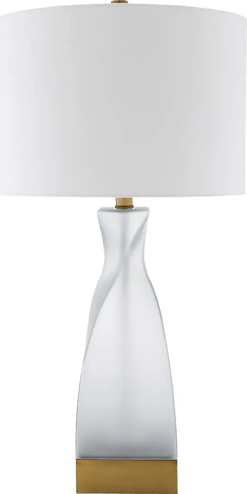 Cameo Cove Glass Lamp