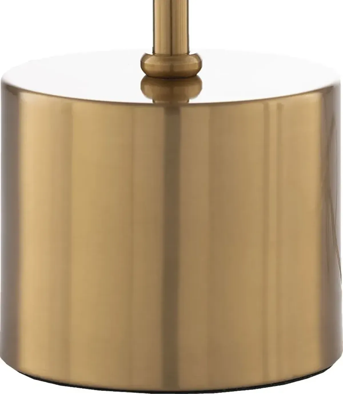 Long Branch Point Brass Lamp