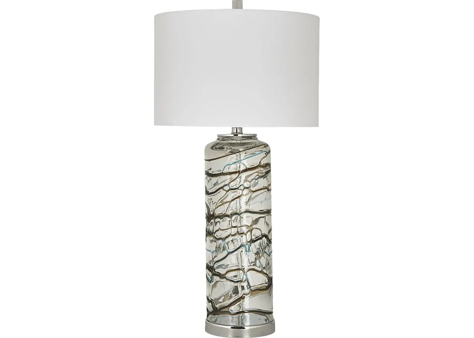 Lizela Silver Lamp