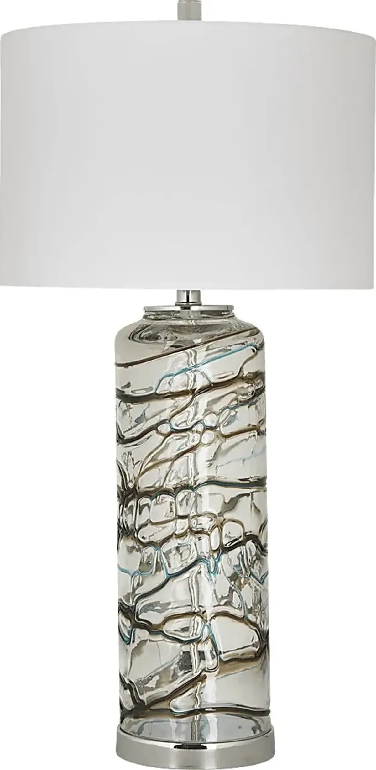 Lizela Silver Lamp