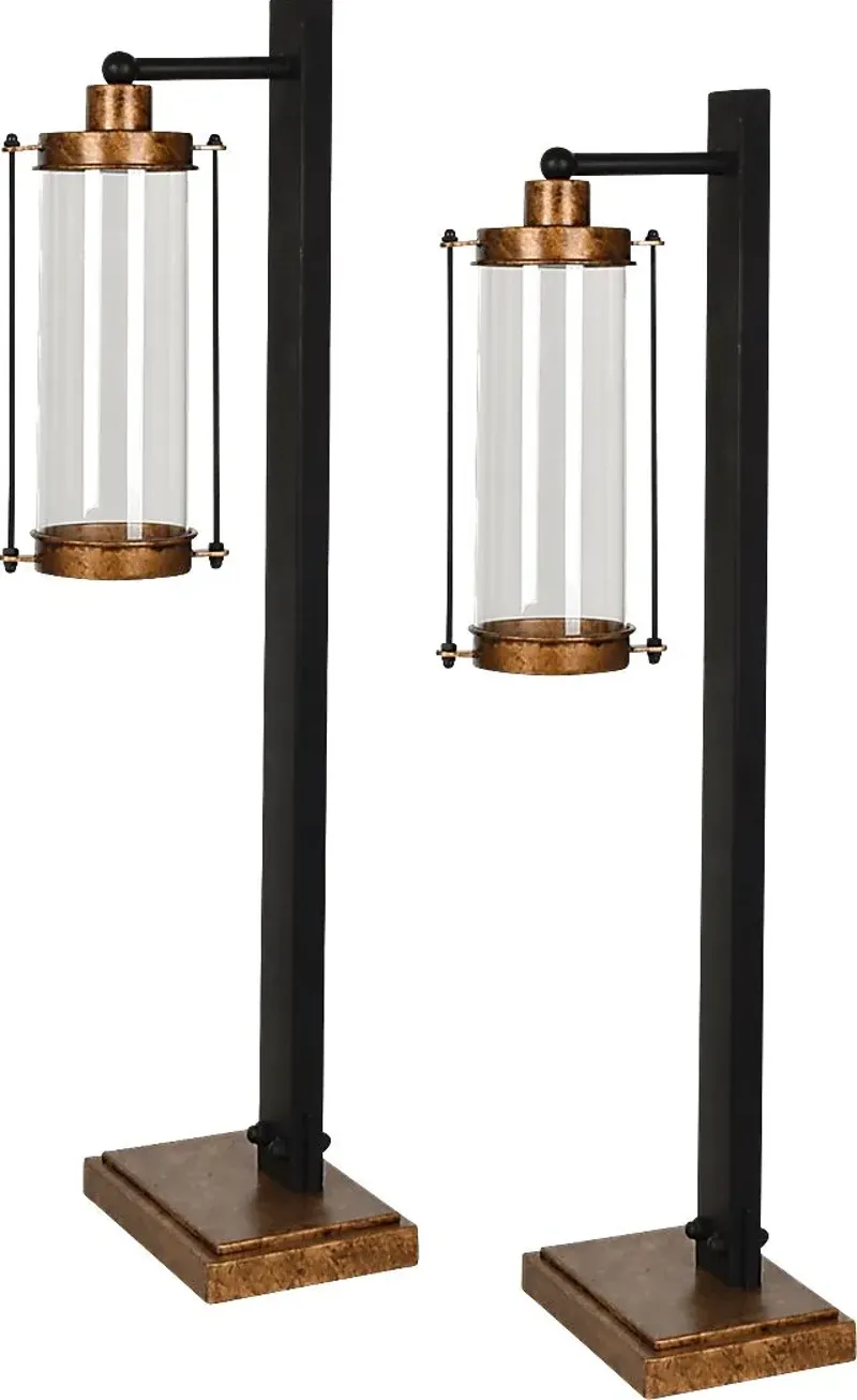 Prather Black Lamp, Set of 2