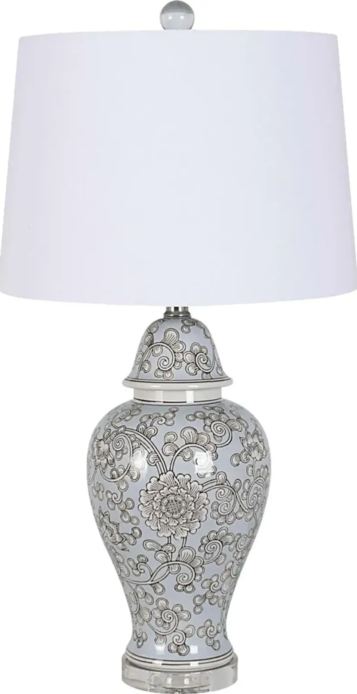 Quisenbury Trail White Lamp