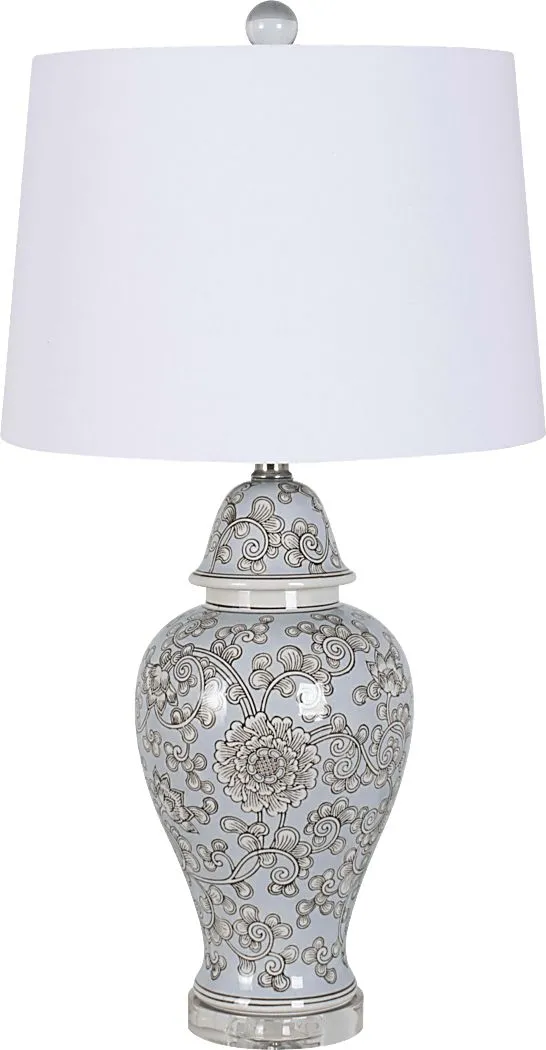 Quisenbury Trail White Lamp