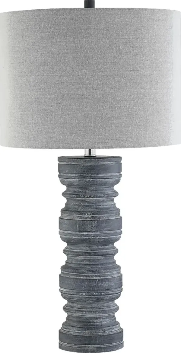 Rutgers Land Gray Table Lamp